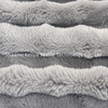 Wholesale 100% Polyester Plush Rabbit Faux Fur Fabric Plush Bubble Single Side Faux Fur Fabric for Home Textiles Blanket Sofa