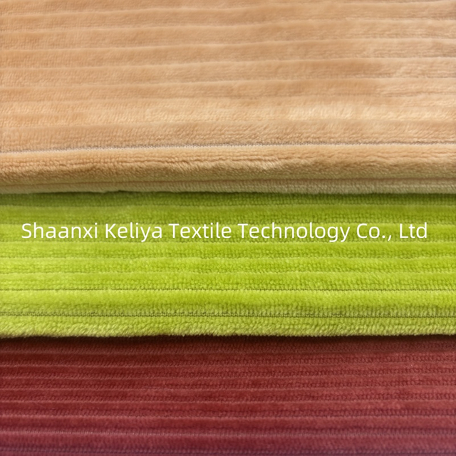 100%Polyester Cutting Flannel Strip Fabric for Garment/ Home Textile/ Toys