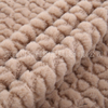100% Polyester Manufacturer Wholesale Custom Factory Price Super Soft Jacquard Rabbit Hair Fur Fabric Minky Fur for Garment/ Home Textile/ Toys
