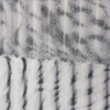 Wholesale Heavyweight 100% Polyester Print Stripe Rabbit Fur Plush Fabric for Bag Home Textiles Blanket Sofa