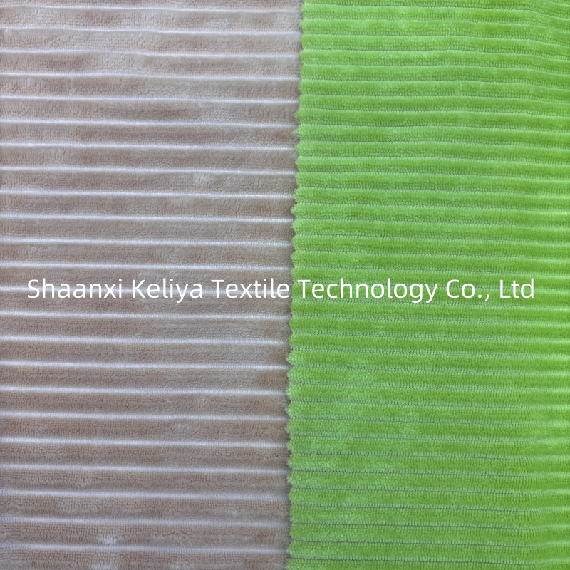 100%Polyester Cutting Flannel Strip Fabric for Garment/ Home Textile/ Toys