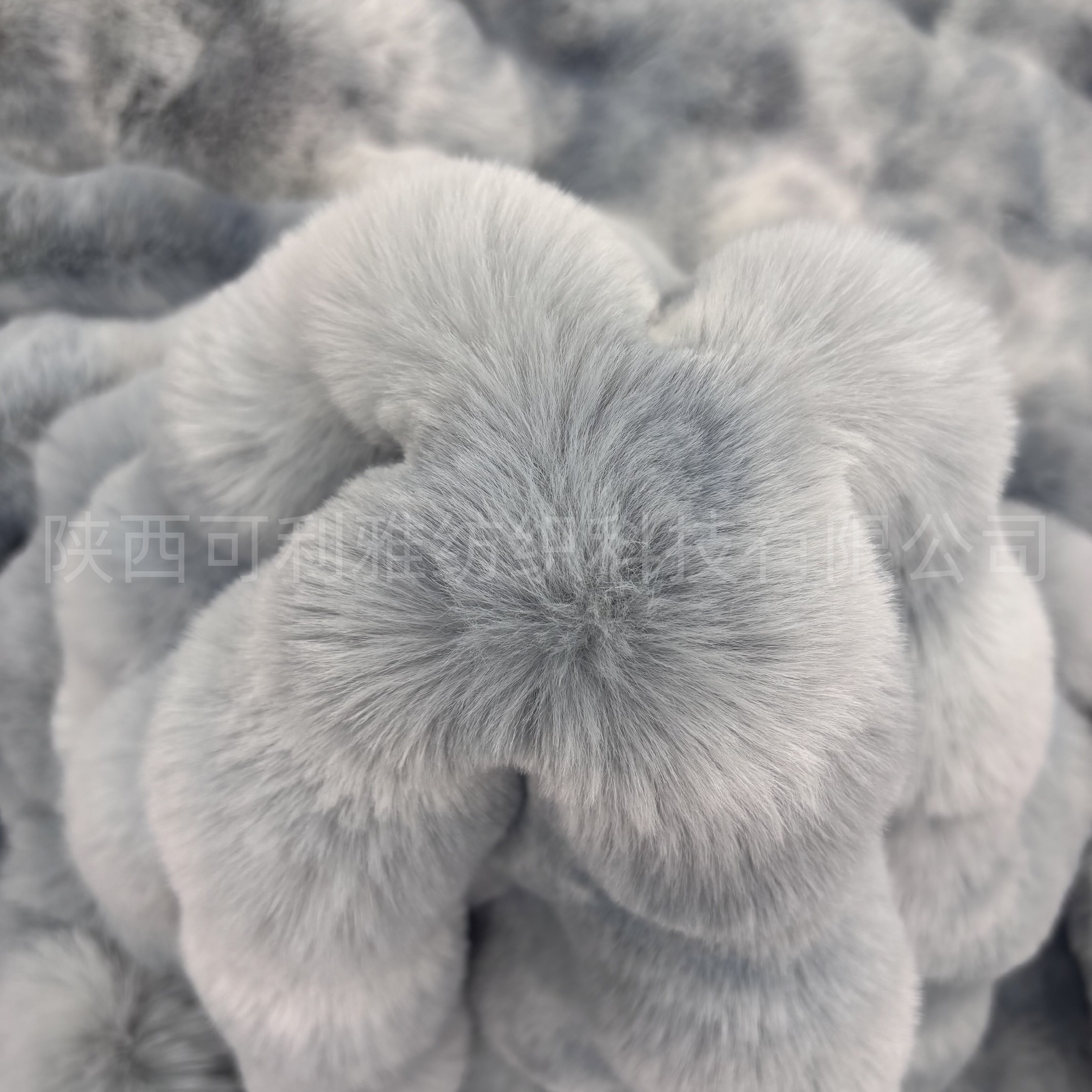 100% Polyester Wholesale Factory Bubble Style Fake Faux Rabbit Fur Fabric for Blanket Toy Hometextile Garment